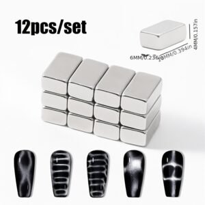 Crocodile Cat Eye Magnet: Create Mesmerizing Nail Patterns!