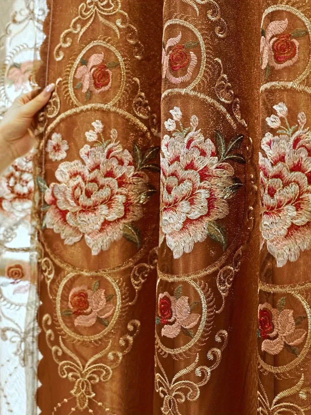 Unrivaled European Elegance: Embroidered Blackout Curtains to Transform Your Home - Image 14