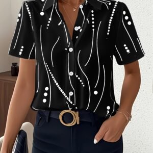 بلوزة الأناقة المخططة: إشراقة ربيع وصيف لا تُضاهى!