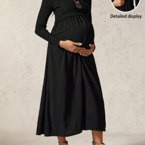 Maternity & Nursing Dress: Unmatched Warmth, Elegance, and Comfort