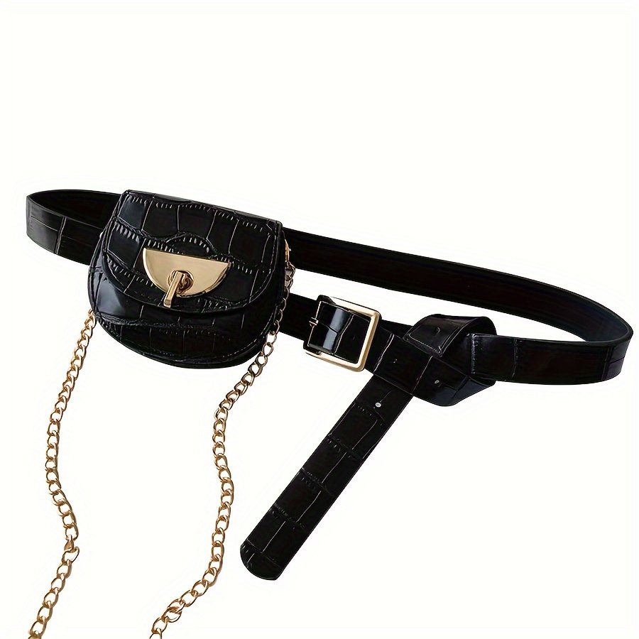 תיק מותן מיני בהדפס תנין: מלווה הסטייל העכשווי שלך – תמונה 3