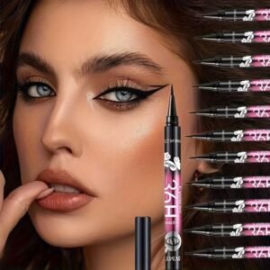 12-Piece Liquid Eyeliner Pen Set: Professional Precision & Unwavering Stay!