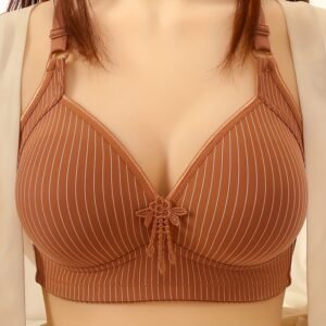 Captivating Elegance and Ultimate Comfort: Wireless V-Neck Bra