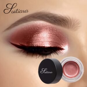 بريق المجرة الساحر: جل ظلال العيون الوردي البرونزي