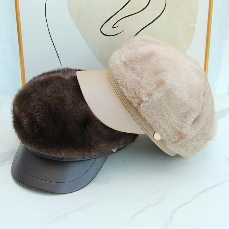 כובע חורף יוקרתי ואלגנטי: חום ופאר למראה הזוהר שלך – תמונה 4