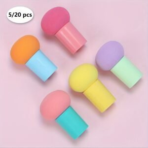 إسفنجة الفطر المحمولة: سر مكياجك المثالي بلمسة واحدة!