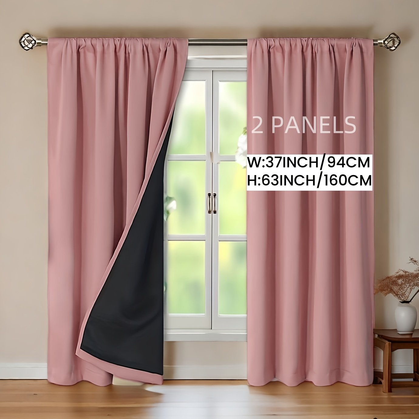 Absolute Blackout Curtains: Unrivaled Elegance, Privacy, and Comfort! - Image 19