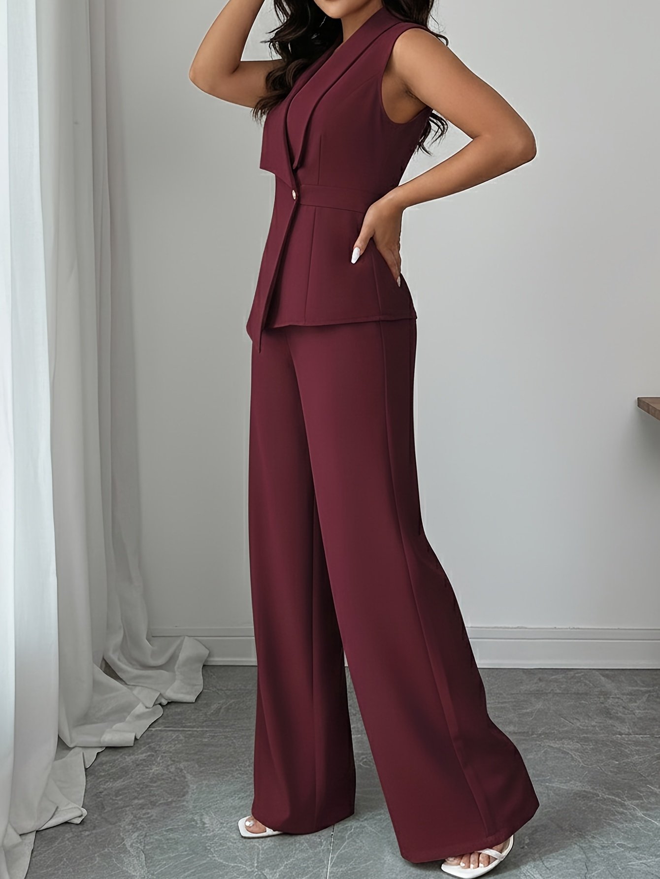 סט הבורגונדי המלכותי: אלגנטיות ללא תחרות לכל אירוע – תמונה 4