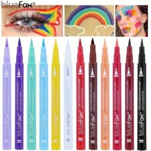 Your Look, Your Colors: 12-Color Rainbow Eyeliner Set!