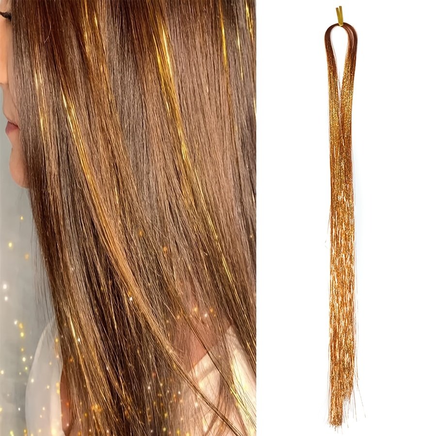 Shine Like the Stars: Holographic Glitter Hair Tinsel Set! - Image 20