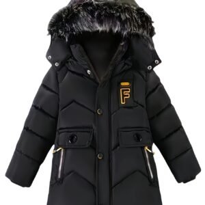 Stylish Winter Shield: Warm and Windproof Boys' Jacket