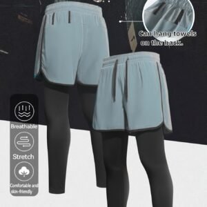 2-in-1 Leggings: Unmatched Athletic Style and Everyday Comfort!