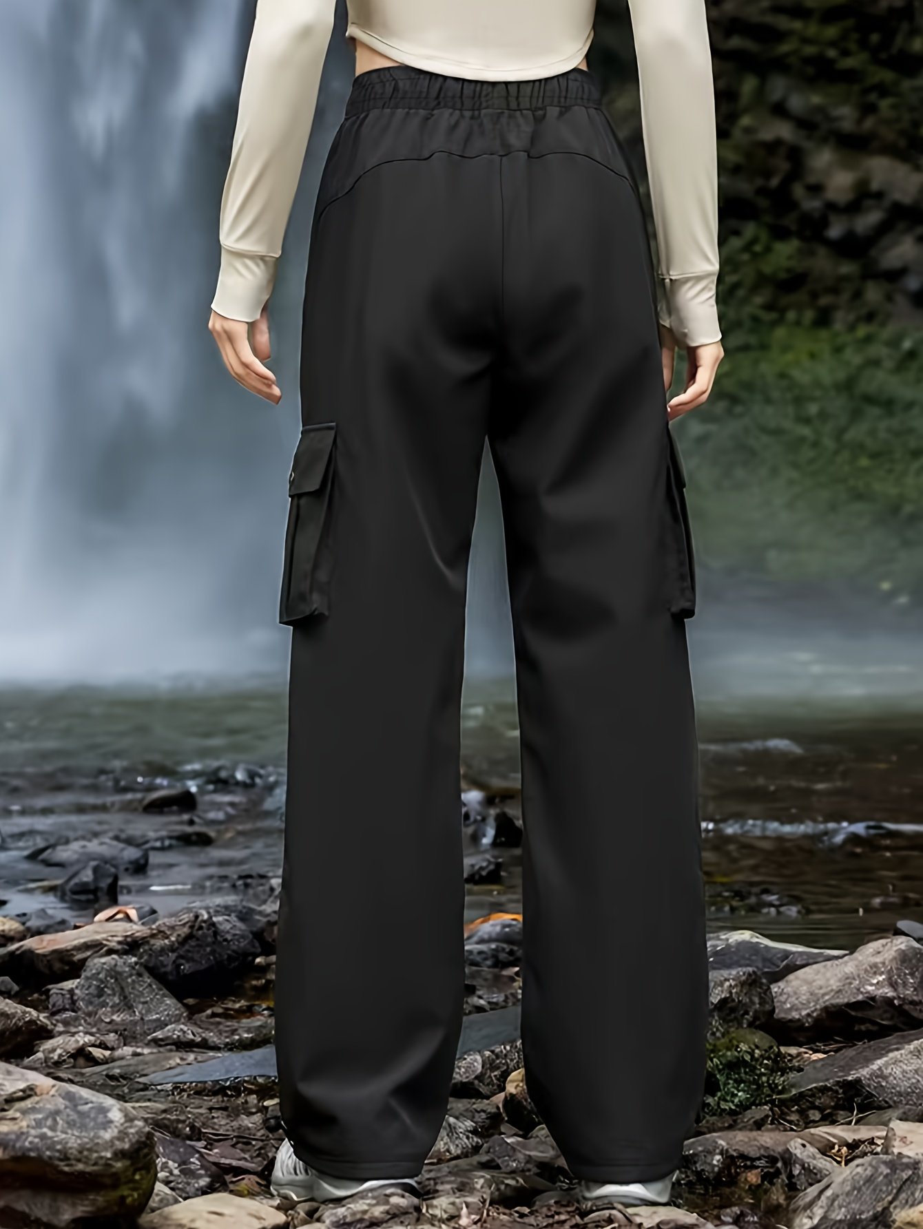 מכנסי קרגו נשיים: אלגנטיות פרקטית והרפתקאות ללא גבולות! – תמונה 7