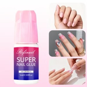 صمغ الأظافر الفائق: ثبات احترافي وجمال يدوم لأكثر من 20 يومًا!