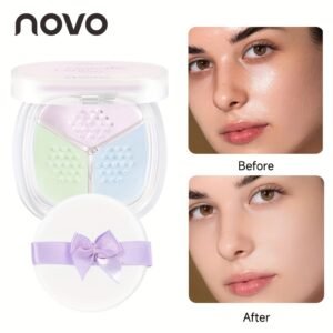 אבקת נובו 3 ב-1: הסוד לעור מט ללא ברק לאורך זמן!