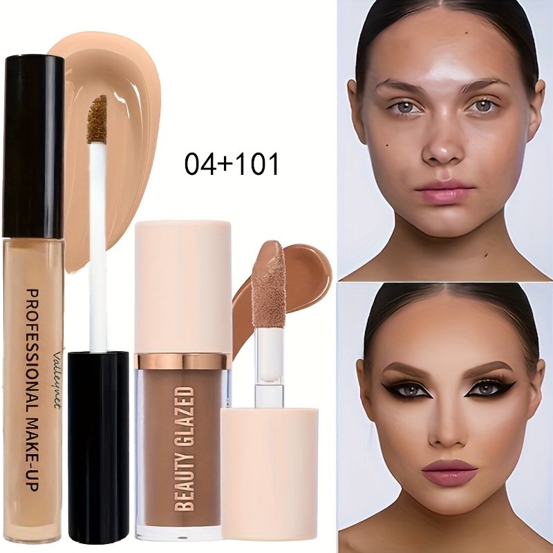 ثنائي الجمال السائل: خافي عيوب وتحديد ملامح بتغطية كاملة - الصورة 7