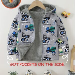 دفء ومرح لا يقاوم: جاكيت الديناصور الشتوي لأبطالك الصغار!