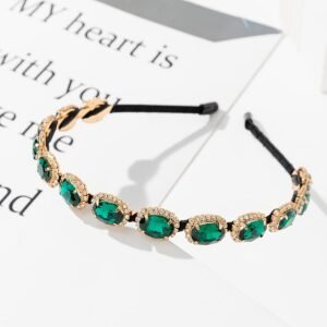 Crown of Elegance: Jeweled Vintage Headband