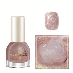 קסם האורורה הדבשי: ציפורניים מבריקות עם קילוף קל!