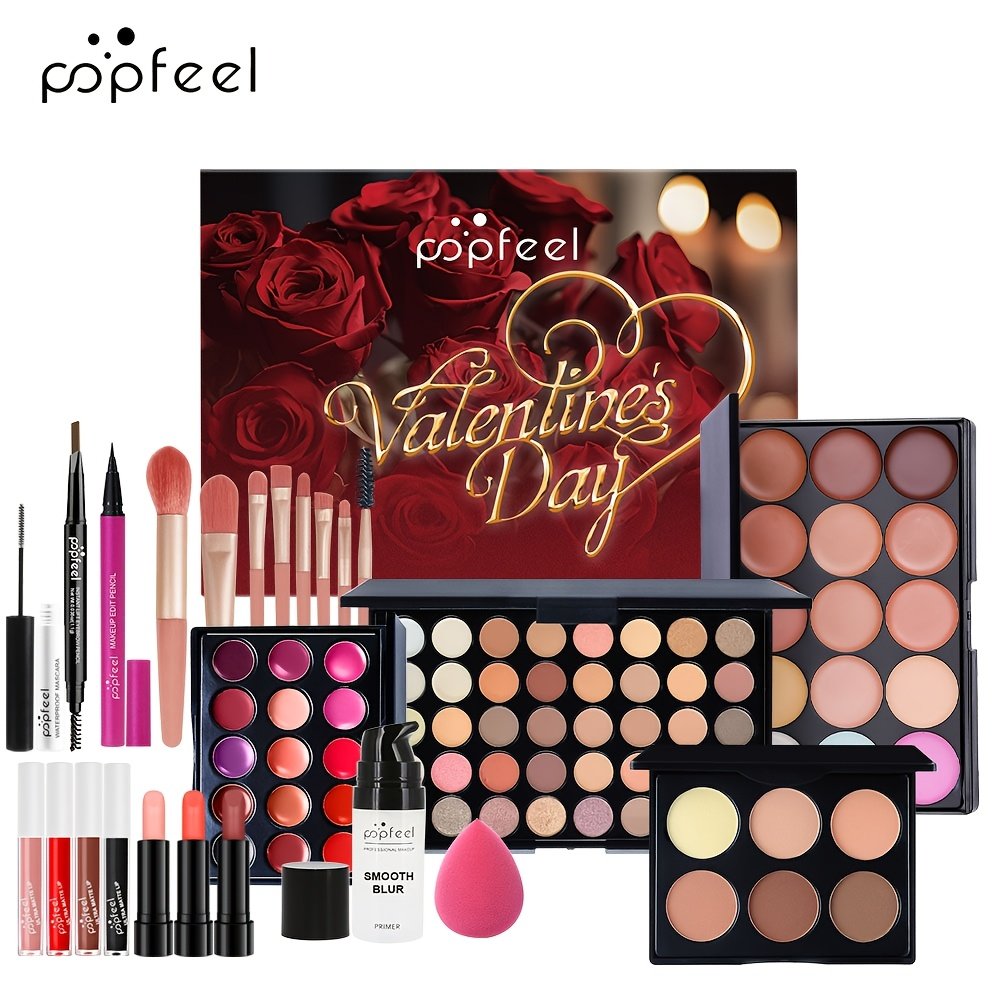 مجموعة مكياج POPFEEL الرومانسية: سحر الألوان لإطلالة لا تُنسى! - الصورة 6