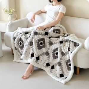 שמיכה בוהמית יוקרתית: חמימות ואלגנטיות לכל פינות הבית שלך!