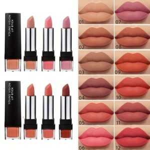 YOUNG VISION Matte Lipstick Set: 6 Long-Lasting Colors for Alluring Lips!
