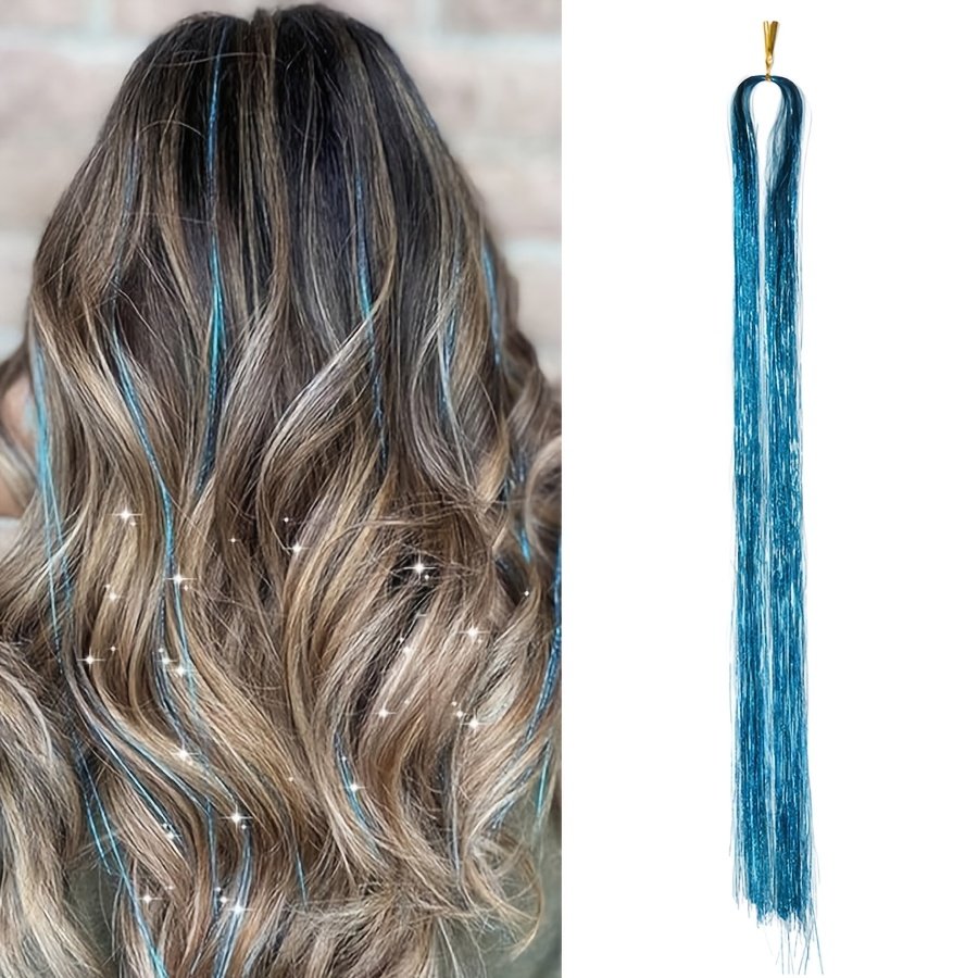 Shine Like the Stars: Holographic Glitter Hair Tinsel Set! - Image 18