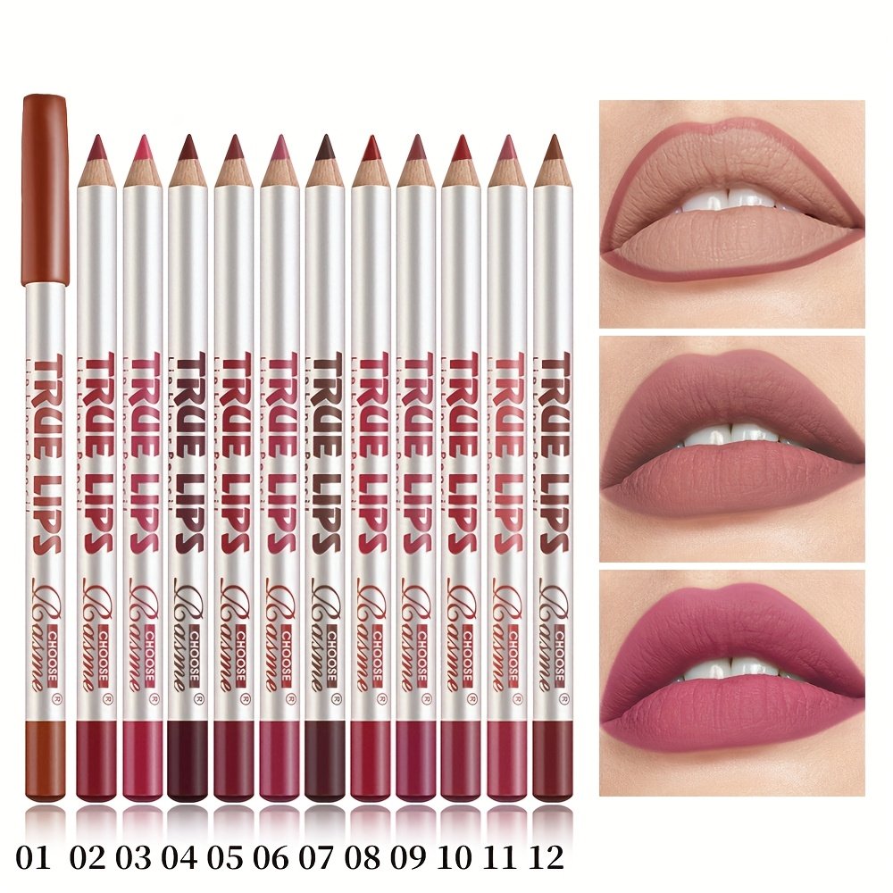 עפרון שפתיים Rasmi מאט: 12 עפרונות לשלמות ללא תחרות! – תמונה 3