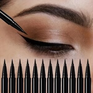 Luxurious Eyeliner Set: 12 Eyeliners for Captivating, All-Day Lasting Eyes!