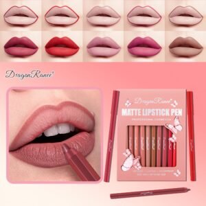 إطلالة شفاه لا تُنسى: مجموعة أقلام تحديد 'دراغون راني' بـ 12 لونًا!