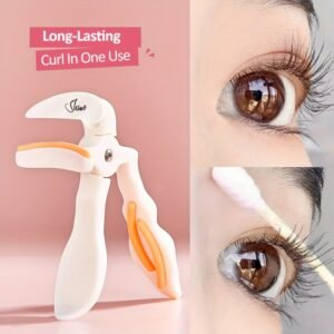 رموش أحلامك بين يديك: مكواة تجعيد الرموش بتقنية CURLING MAX!