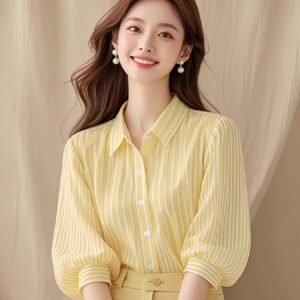 قميص بولو المخطط: أناقة صيفية لا مثيل لها