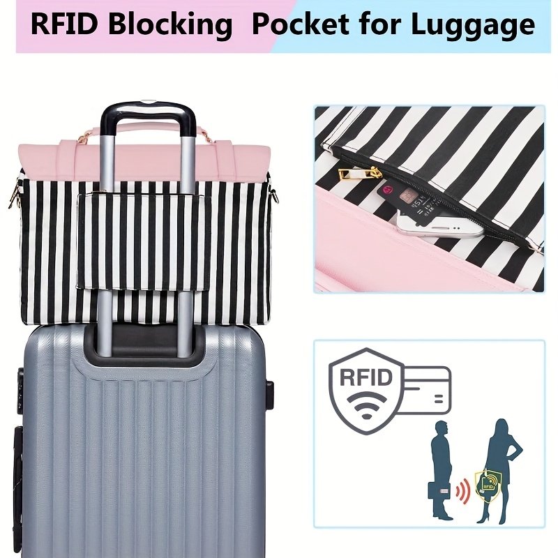 Your Chic Companion: Modern Laptop Bag with RFID Protection and Captivating Design! - Image 2