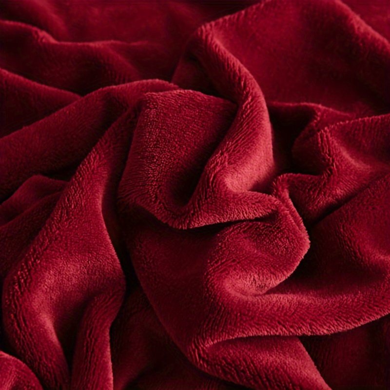 נוחות מלכותית בצבע בורגונדי: סט מצעי קטיפת חלב משולש יוקרתי! – תמונה 6