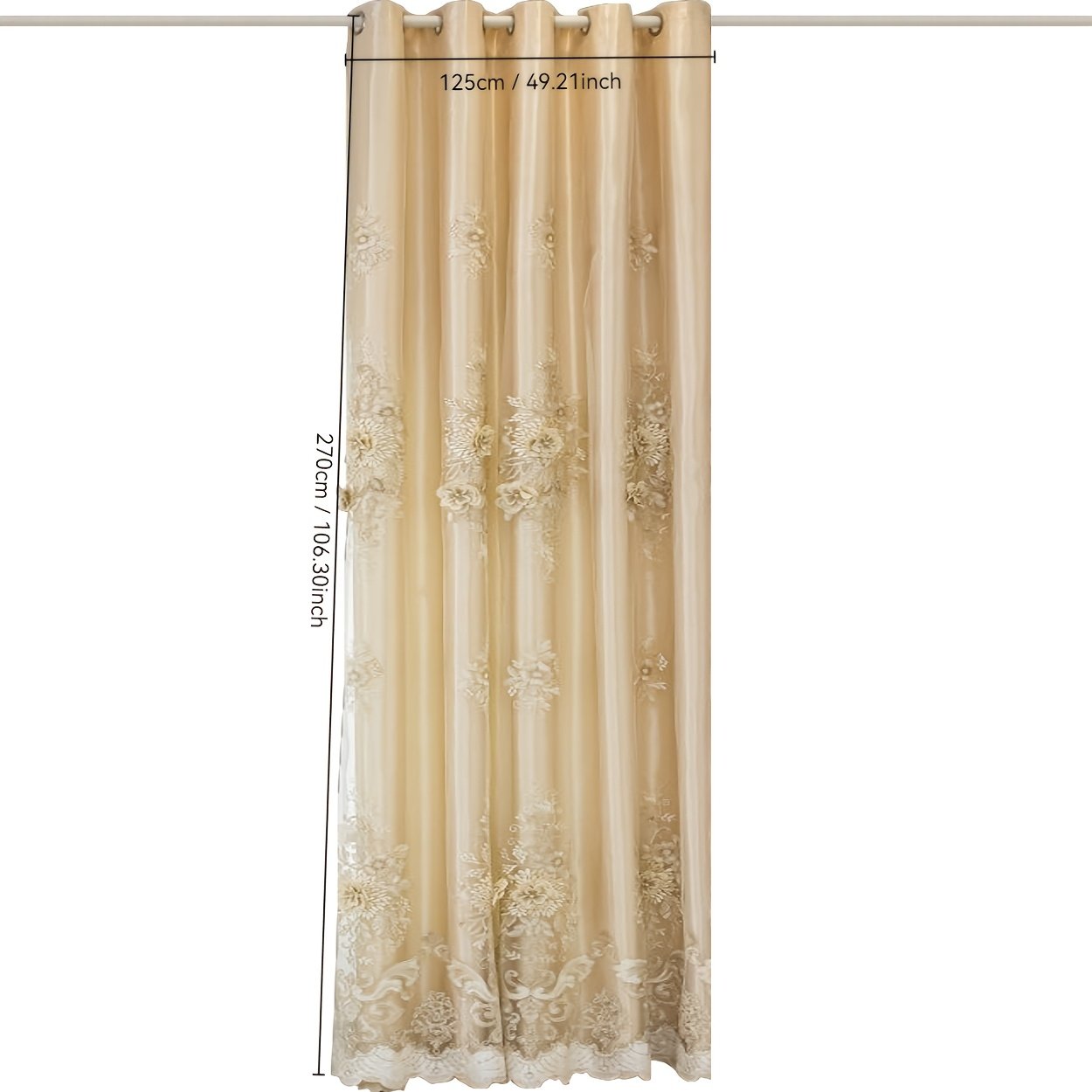 לחישת יוקרה: וילונות הצללה רקומים שהופכים את ביתך למקלט – תמונה 7