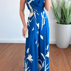 جمبسوت الدرابيه الزهري الفاخر: أناقة ربيع وصيف لا تقاوم!