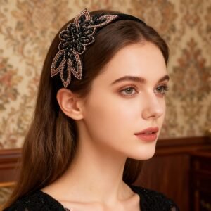 הזוהר המהפנט של שנות העשרים: סרט ראש יוקרתי עם חרוזים מנצנצים