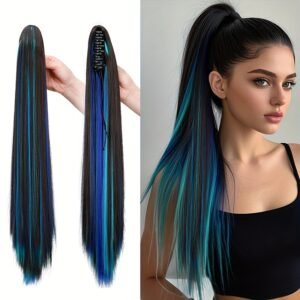 ألوان جريئة، إطلالة ساحرة: وصلة ذيل الحصان الملونة!