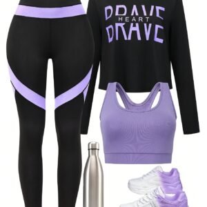 אלגנטיות בביצועים: סט ספורט נשים שלם 3 חלקים