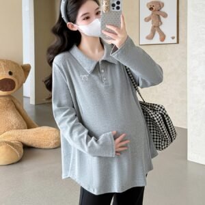 قميص الحمل المثالي: أناقة، راحة، وعملية لكل أم!