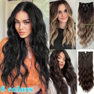 Dazzle with Dream Hair: Long & Thick Clip-in Extensions!