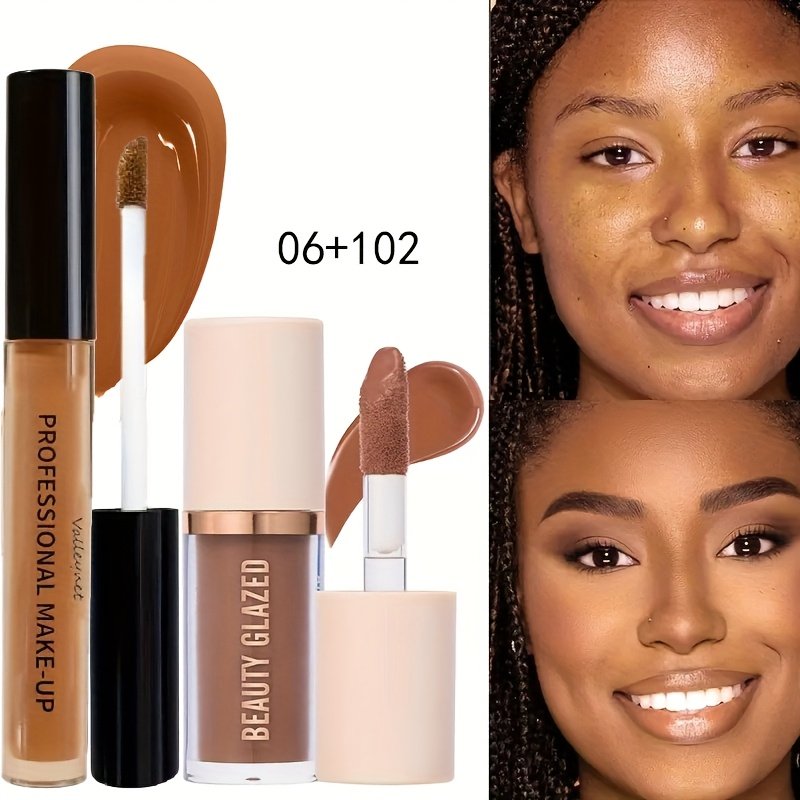 ثنائي الجمال السائل: خافي عيوب وتحديد ملامح بتغطية كاملة - الصورة 11