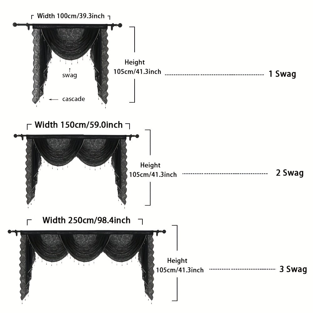 Vintage Grandeur, Modern Charm: The Enchanting Embroidered Iris Curtain - Image 2