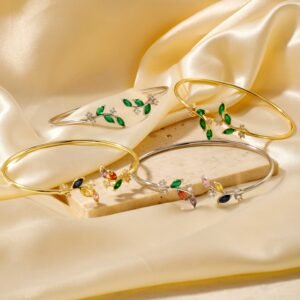 سوار الورقة المتلألئ: فخامة لكل لحظة