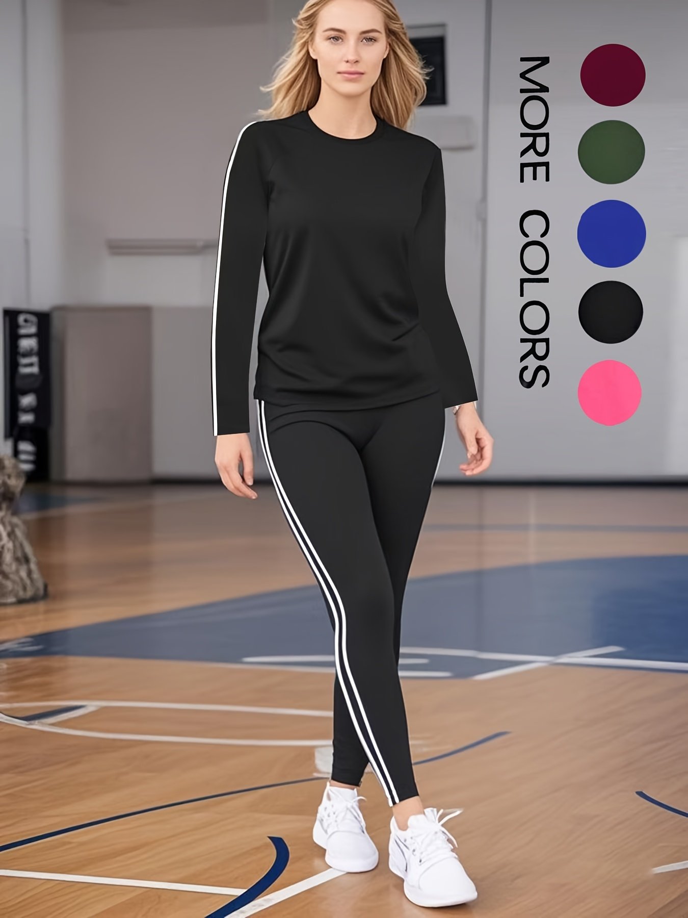 מראה ספורטיבי אופנתי: נוחות ואלגנטיות בסט אחד! – תמונה 4