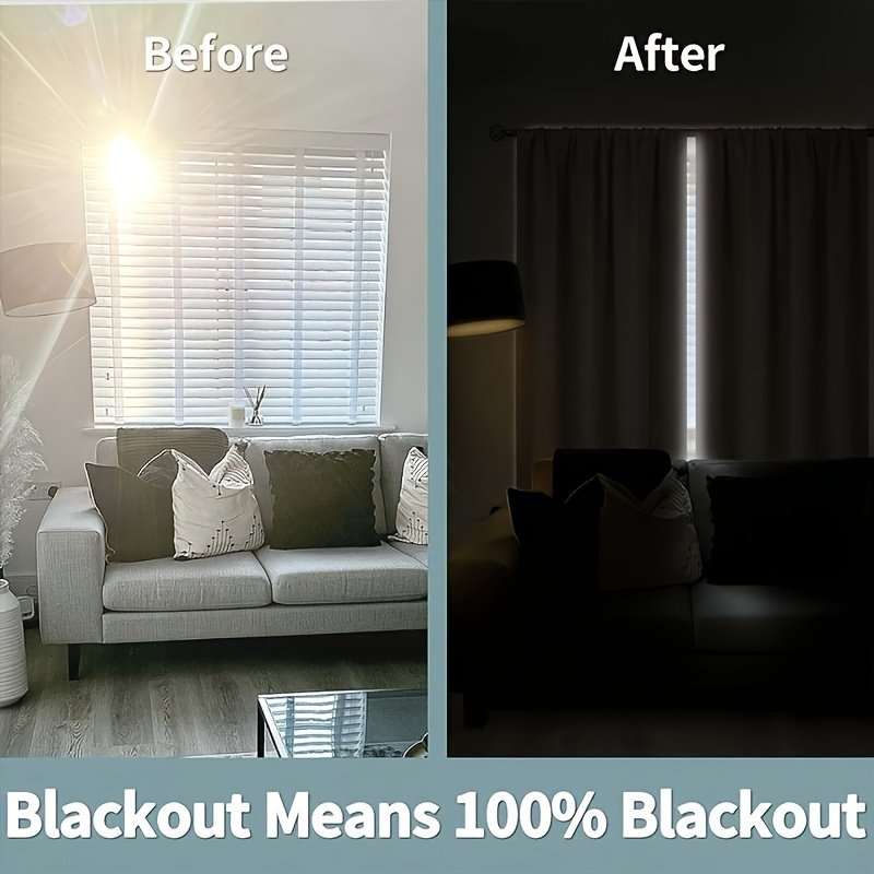 Absolute Blackout Curtains: Unrivaled Elegance, Privacy, and Comfort! - Image 16