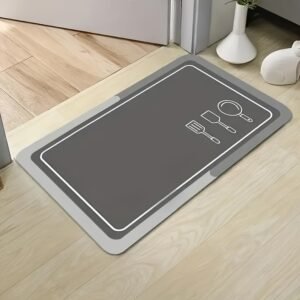 Comfort and Safety in Every Step: Ultra-Absorbent Diatomite Mat!