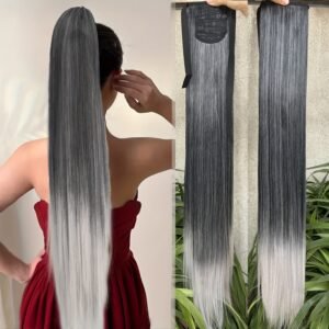 أناقة فورية: ذيل الحصان الطويل الذي يأسرك!