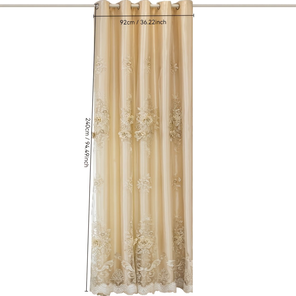 לחישת יוקרה: וילונות הצללה רקומים שהופכים את ביתך למקלט – תמונה 11