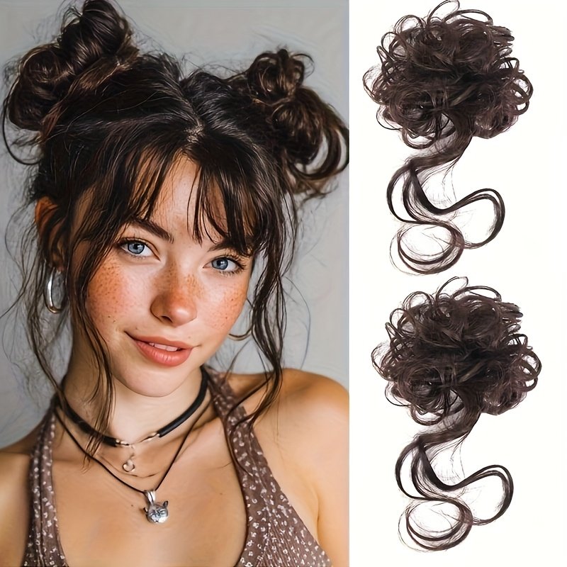 Enchanting Messy Bun: Volume & Style at Your Fingertips! - Image 12